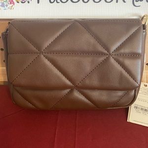 Urban Expressions Tasha Quilted Crossbody in Brown